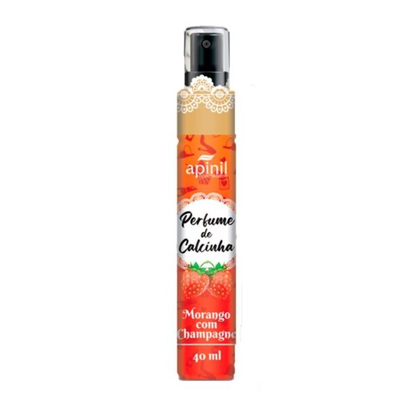 Perfume de Calcinha - Super Cheiroso/Marcante - Morango com Champagne